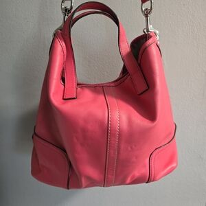 2013 Coach New York Pink Leather Tote Bag